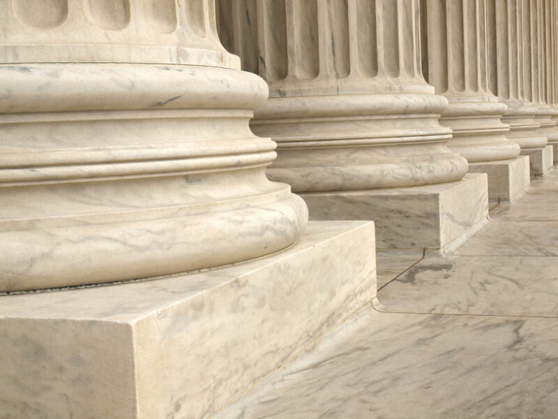 columns at the court